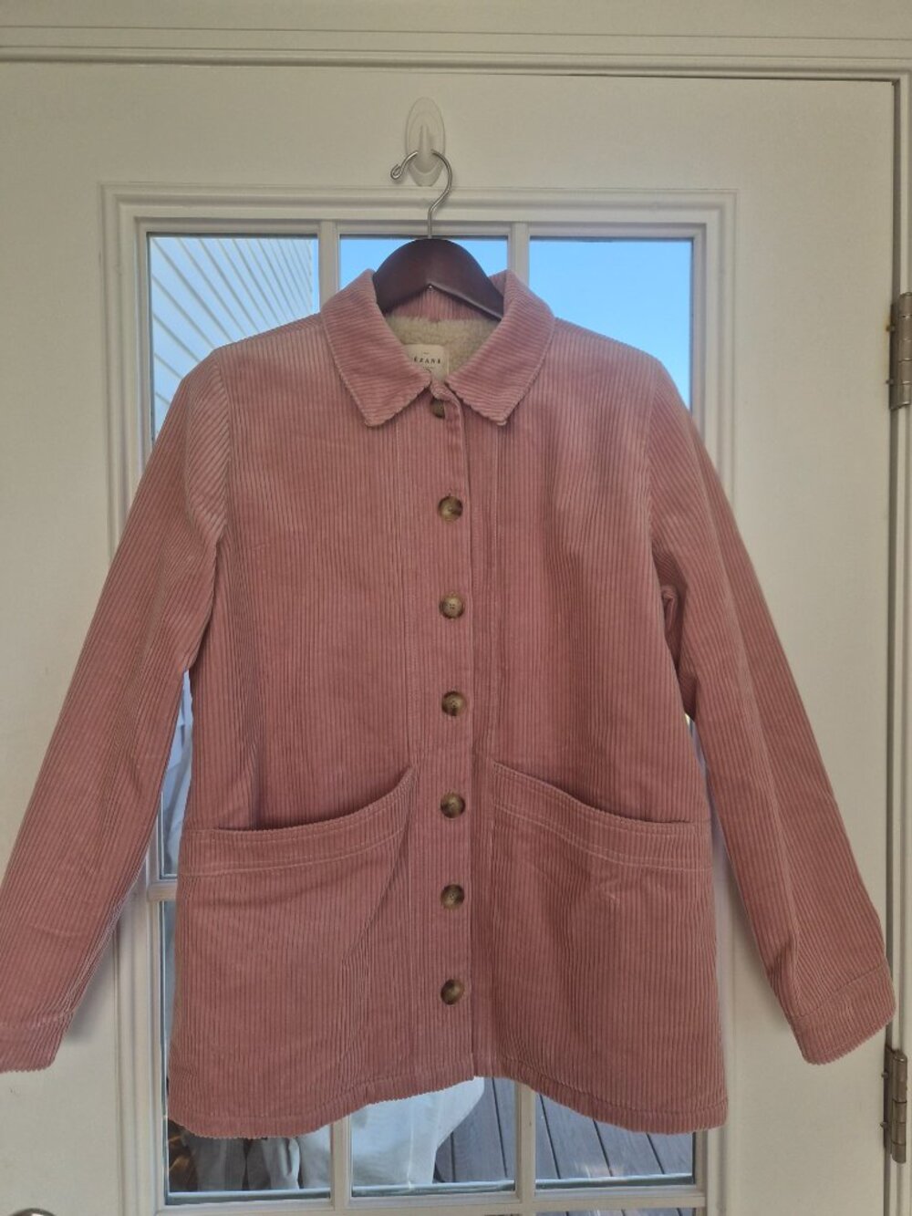 [Sezane] Will Jacket - Pink Creation, Corduroy, Size L - Picture 12 of 14